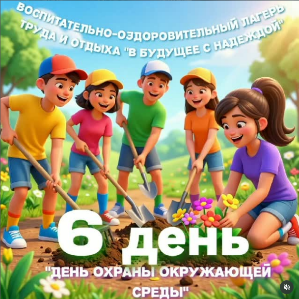 ДЕНЬ 6. «ДЕНЬ ОХРАНЫ ОКРУЖАЮЩЕЙ СРЕДЫ»
